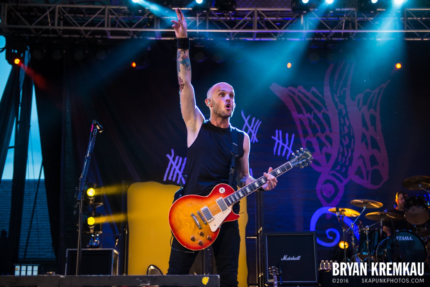 Rise Against @ Central Park SummerStage, NYC - 7.28.15 (44)