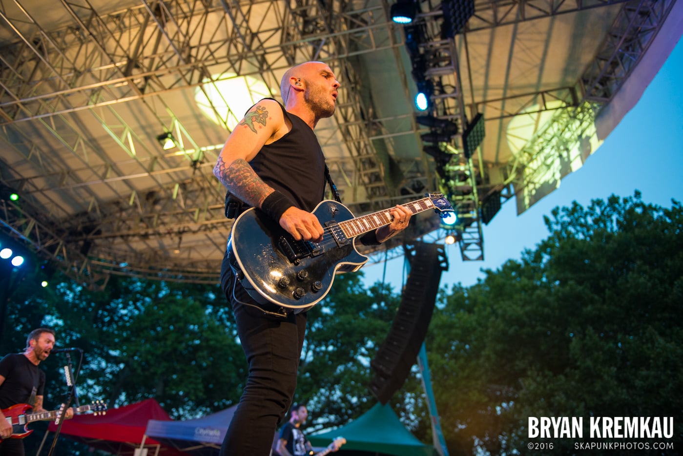 Rise Against @ Central Park SummerStage, NYC - 7.28.15 (36)