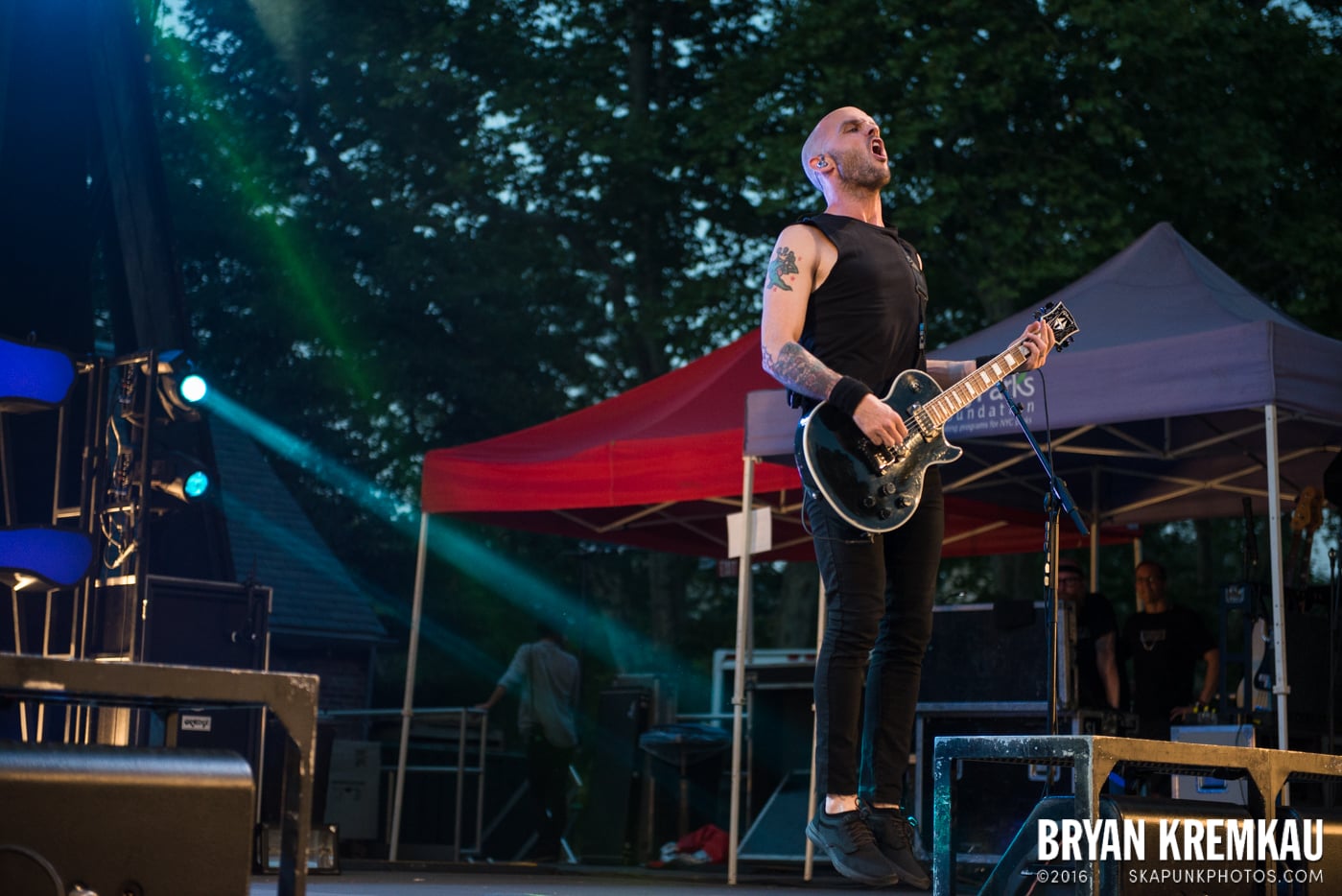 Rise Against @ Central Park SummerStage, NYC - 7.28.15 (31)