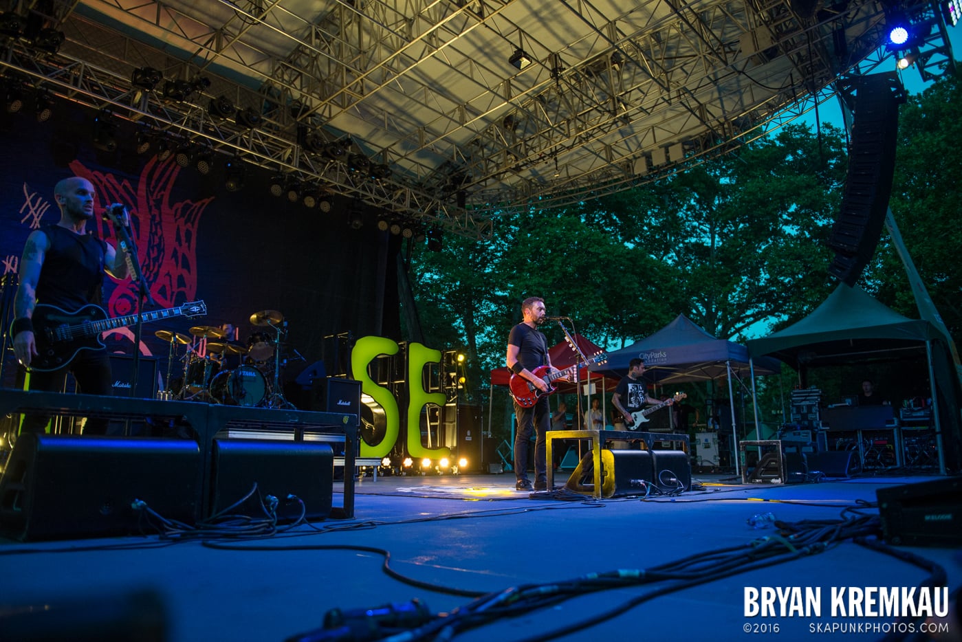 Rise Against @ Central Park SummerStage, NYC - 7.28.15 (8)