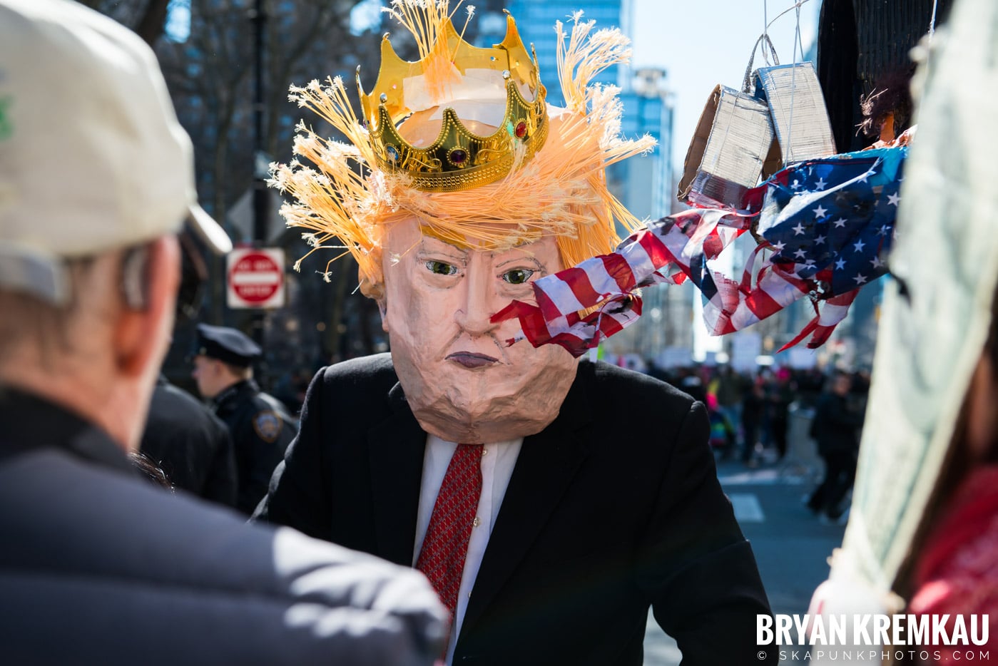 Not My President's Day Rally @ Columbus Circle, NYC - 2.20.17 (55)