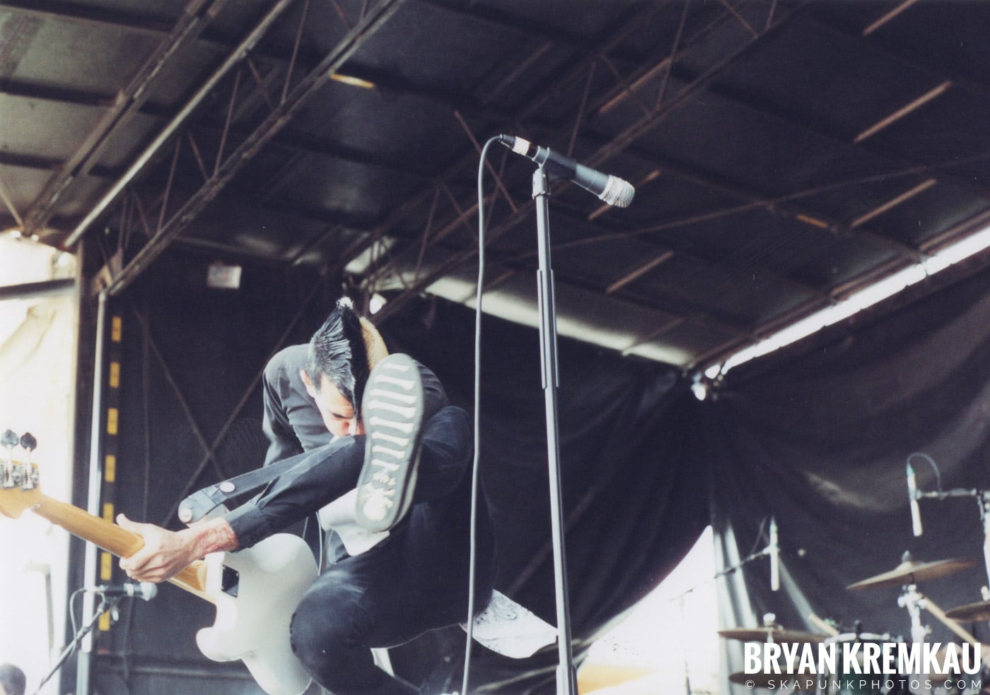 Anti-Flag @ Vans Warped Tour, Randall's Island, NYC - 8.7.04 (5)