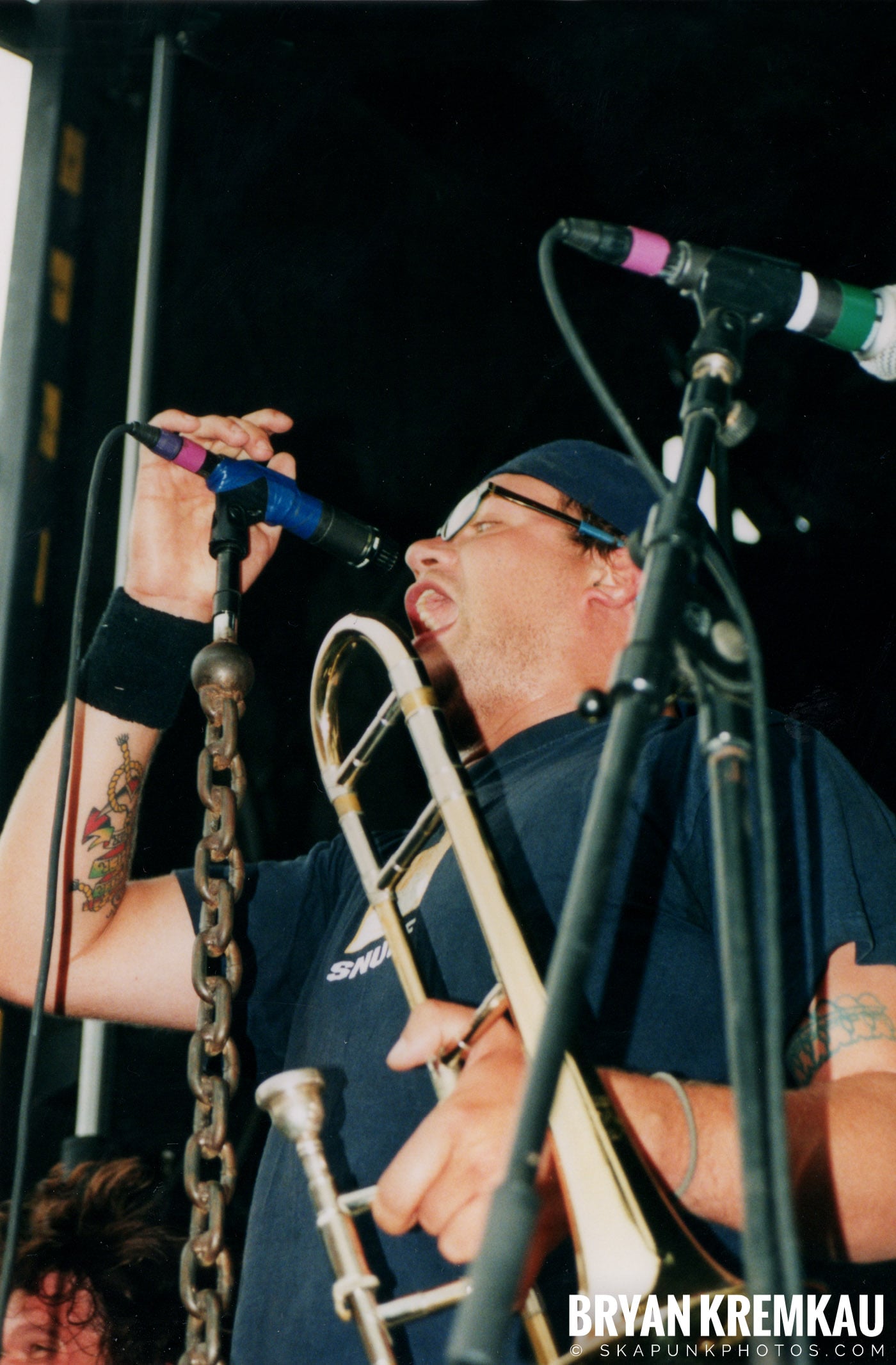 Less Than Jake @ Vans Warped Tour, Randall's Island, NYC - 8.4.01 (22)