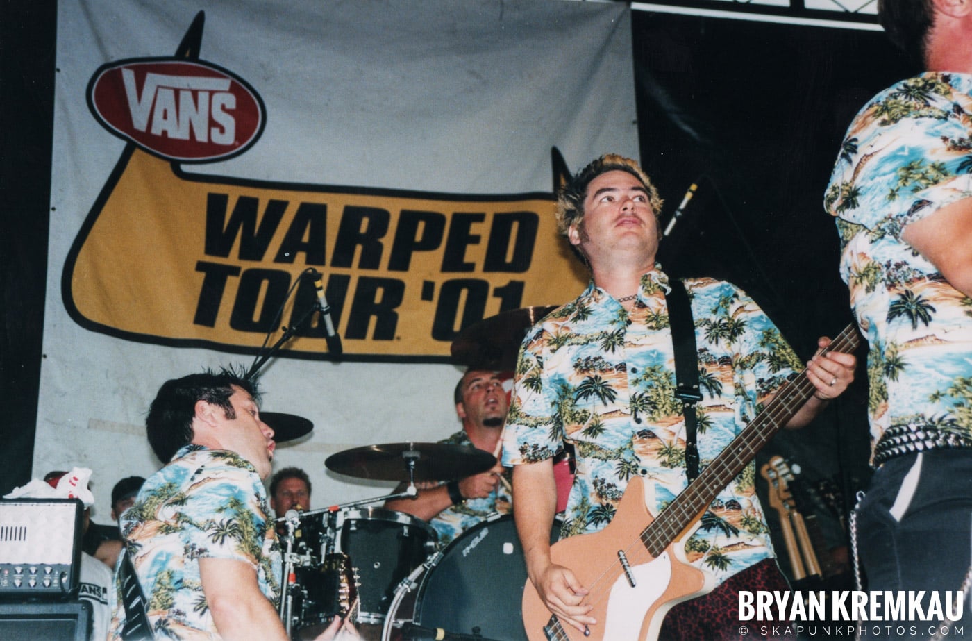 Me First and The Gimme Gimmes @ Vans Warped Tour, Randall's Island, NYC - 8.4.01 (6)