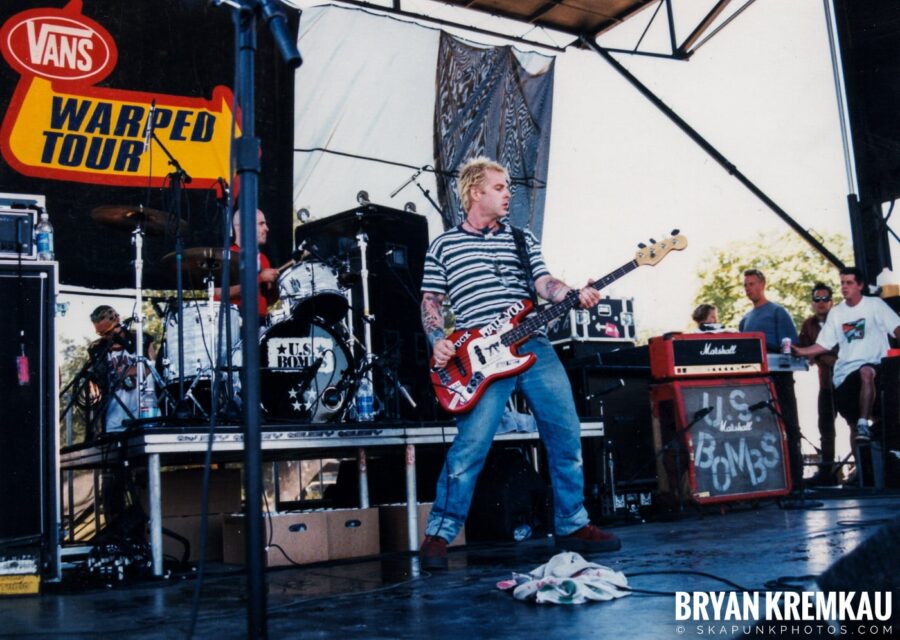 U.S. Bombs @ Vans Warped Tour, Randall's Island, NYC - 8.1.98 (4)